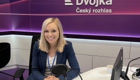 Andrea Janeková, MD, FEBO, offers advice on Czech Radio Dvojka.